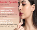 Buy Ronzille Matte Long Stay Lipstick-Shade-05 4.5 gm - Purplle