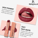 Buy Ronzille Matte Long Stay Lipstick-Shade-05 4.5 gm - Purplle