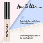 Buy Ronzille Ultra Base water-poof Liquid Concealer-4 ml (Sand Sable) - Purplle