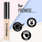 Buy Ronzille Ultra Base water-poof Liquid Concealer-4 ml (Medium Beige) - Purplle