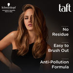 Buy Schwarzkopf TAFT Ultimate Hair Spray For Hair With Crystal Shine Hold 5+, Lasts For 72 Hours - 250 ml - Purplle