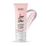 Buy Renee Lumi Glow Highlighting Sunscreen with SPF 50, Lightweight & Non-Sticky, No White Cast, Protact against UVA-UVB, Radiant Finish, Protect, nourishes skin With Niacinamide and Hyaluronic acid, 50 gm - Purplle