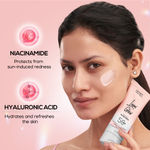 Buy Renee Lumi Glow Highlighting Sunscreen with SPF 50, Lightweight & Non-Sticky, No White Cast, Protact against UVA-UVB, Radiant Finish, Protect, nourishes skin With Niacinamide and Hyaluronic acid, 50 gm - Purplle