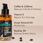 Buy mCaffeine Naked & Raw Coffee Body Polishing Oil (100 ml) - Purplle