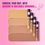 Buy Elle18 Get Even Concealer, Pearl, Buildable Coverage, For Dark Spots & Fine Lines|5.4 ml - Purplle