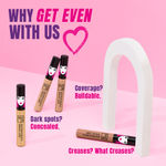 Buy Elle18 Get Even Concealer, Pearl, Buildable Coverage, For Dark Spots & Fine Lines|5.4 ml - Purplle