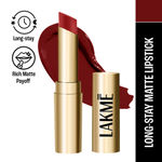Buy Lakme Unreal 3D Slim Bullet, Matte Finish, Wine Flair, 3.6 gm - Purplle