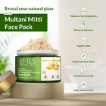 Buy Lotus Botanicals Multani Mitti, Turmeric & Orange Peel Skin Tightening & Brightening Face Pack | Detans Skin | Tightens Skin | Enhances Radiance | Fades Dark Spots|Suitable for All Skin Types | 120 gm - Purplle