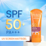 Buy Lotus Herbals Safe Sun Uv Screen Mattegel Ultra Soothing Sunscreen | PA+++ | SPF 50 | Matte Look | Oil Control | For Normal to Oily Skin | 100 gm - Purplle
