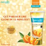 Buy Everyuth Golden Glow Peel-off Mask 100gm * 2 (200gm) - Purplle