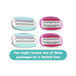 Buy LetsShave Evior 6 Shaving Razor Blades Refills (Cartridge) For Women, Pack of 2 - Purplle