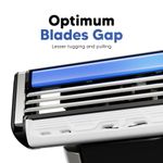 Buy LetsShave Pro 3 Shaving Razor Blades for Men, Pack of 4 Blades Cartridge (4-Count) - Purplle