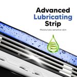 Buy LetsShave Pro 3 Shaving Razor Blades for Men, Pack of 4 Blades Cartridge (4-Count) - Purplle