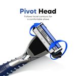 Buy LetsShave Pro 3 Shaving Razor Blades for Men, Pack of 4 Blades Cartridge (4-Count) - Purplle