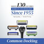 Buy LetsShave Pro 3 Shaving Razor Blades for Men, Pack of 4 Blades Cartridge (4-Count) - Purplle