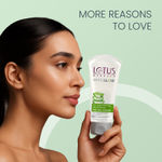 Buy Lotus Herbals Whiteglow 3 In 1 Deep Cleaning Skin Whitening Facial Foam | Chemical Free | With Milk Enzymes & Aloe Vera Gel | For All Skin Types | 100 gm - Purplle