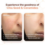 Buy Mamaearth Chia Calming Face Cleanser with Chia Seed & Ceramides for Dry & Sensitive Skin 180 ml |hydrated glow| Strengthens Skin’s Natural Barrier | Co-Created with Dermats | Non-foaming | Fragrance & Soap Free - Purplle