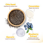 Buy Mamaearth Chia Oil-Free Sunscreen with Chia Seed & Ceramides for Healthy Skin Barrier & Sun Protection 50 gm SPF50 PA++++ | Oil-Free Formula for Normal to OilySkin|hydrated glow| UVA/B Protection |No White Cast | InVivo Tested - Purplle