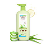 Buy Mamaearth Aloe Refresh Hydrating Body Lotion with Aloe Vera & HA for Soft Soothed Skin 400 ml | 48H Moisturization in Summer| 100% Natural Aloe Vera| Lightweight, Non-Sticky Smooth Skin| All Skin Types - Purplle