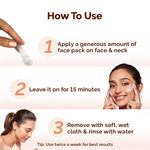 Buy Mamaearth Chia Hydra-Calm Face Pack with Chia Seed & Ceramides for Healthy Skin Barrier 200 gm |DIY-like Texture | Instant Hydration & Glow | Gel Cream Mask |Free From Harmful Chemicals | All Skin Types - Purplle