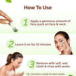 Buy Mamaearth Tea Tree Oil Control Face Pack with Tea Tree & Salicylic Acid for Normal to Oily Skin 200 gm | DIY-like Texture | Controls Sebum Production & Acne | Clay Face Mask |Free From Harmful Chemicals - Purplle