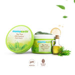 Buy Mamaearth Tea Tree Oil Control Face Pack with Tea Tree & Salicylic Acid for Normal to Oily Skin 200 gm | DIY-like Texture | Controls Sebum Production & Acne | Clay Face Mask |Free From Harmful Chemicals - Purplle