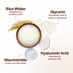 Buy Mamaearth Rice Dewy Bright Face Pack with Rice Water & Niacinamide For Glass Skin 200 gm | DIY-like Texture | Gives Glass-Like Glow |Instant Brightness | Gel Cream Face Mask |Free From Harmful Chemicals - Purplle
