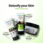 Buy Mamaearth Charcoal Purifying Face Pack with Activated Charcoal & Glycolic Acid for Skin Detoxification Natural, DIY-like Texture | Detoxifies Skin | Crafted with Nature’s Best Ingredients | Free From Harmful Chemicals 200 gm - Purplle