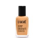 Buy Lakme The Original Collection Forever Matte Foundation For Natural Coral, 27 ml - Purplle