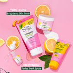 Buy Pure Origin Korean Vitamin C Face Essentials Combo | No White Cast Sunscreen (50 gm), Brightening Serum (10 ml), Spots-reducing Serum Cream (50 gm) & Face Wash With Microbeads (150 ml) | Visibly Bright Skin | All Skin Types - Combo of 4 - Purplle