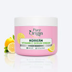 Buy Pure Origin Korean Vitamin C Bright Boosting Gel Face Wash (150 ml), Serum (30 ml) & Serum Cream (50 gm) Combo | Reduces Spots, Dullness & Evens Tone | Visibly Bright Skin | For All Skin Types - Combo of 3 - Purplle