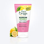 Buy Pure Origin Korean Vitamin C Glow Up Trio | Brightening Serum (30 ml), SPF 50 PA+++ Sunscreen (50 gm) & Face Wash with Microbeads (150 ml) | Reduces Dark Spots, Dullness & Uneven Skin Tone | Visibly Bright Skin | All Skin Types - Combo of 3 - Purplle
