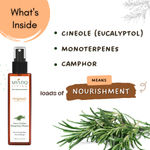 Buy Mystiq Living Rosemary Water for Hair Growth, Mist Spray Steam Distilled 100% Pure and Natural Hydrosol, Hair Mist - 100 ml - Purplle