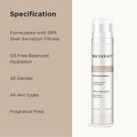 Buy Ricekraft Oil free moisturizer with Rice, Snail Mucin 99, Hyaluronic acid and Niacinamide | Light weight formuation | Korean face moisturizer for Soft & Plump skin | Fragrance Free | For Oily, Dry, Combination skin | For Men & Women | 55 gm - Purplle
