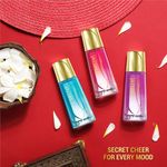 Buy Secret Temptation Fragrance Gift Set With Ruby, Daisy, and Jazz Long Lasting Perfume for Women, Pack of 3 (30 ml each)|Gift for Women|Luxury Perfume - Purplle