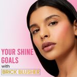 Buy INSIGHT Cosmetics 5 Shades Of Shine Brick Blusher - Prism Cascade (12 gm) - Purplle