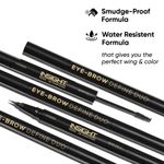 Buy INSIGHT Cosmetics Eye-brow Define Duo - 2 in 1 - Black (2.5 gm) - Purplle