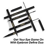 Buy INSIGHT Cosmetics Eye-brow Define Duo - 2 in 1 - Brown (2.5 gm) - Purplle