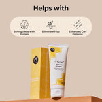 Buy Fix My Curls Leave In Cream | With Moisturising Jojoba Oil, Nigella Sativa Oil, & Keratin | For Curly, Wavy, Dry & Frizzy Hair | Silicone Free, Curl Defining Cream | Frizz Control Solution | 20 gm - Purplle