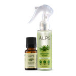 Buy Alps Goodness Rosemary Hair Growth Duo | With Rosemary Hair Spray (100 ml) & Rosemary Essential Oil (10 ml) I For Skin & Hair I Improves Scalp Health I Fights Acne Combo of 2 - Purplle