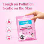 Buy Everyuth Naturals Anti Pollution Pink Clay & Charcoal Sheet Mask (Pack of 3) - Purplle
