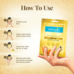 Buy Everyuth Naturals Golden Glow 24K Gold Sheet Mask (Pack of 3) - Purplle