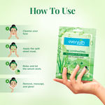 Buy Everyuth Naturals Rejuvenating Cucumber & Aloe Vera Sheet Mask (Pack of 3) - Purplle