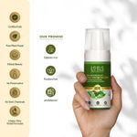 Buy Lotus Botanicals Neem, Tulsi & Salicylic Acid Gentle Foaming Face Wash | Purifies Skin | Clears Acne and Pimples |Tightens Pores | Refreshed and Toned Skin | 120 ml - Purplle
