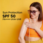 Buy Spring H2O Aqua Broad Spectrum Sunscreen Gel Spf 50 Pa++++ With Hyaluronic Acid 50 ml - Purplle