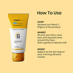 Buy Spring H2O Aqua Broad Spectrum Sunscreen Gel Spf 50 Pa++++ With Hyaluronic Acid 50 ml - Purplle