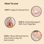 Buy Spring H2O Rice Water Face Wash Minimizes Pores And Skin Brightening 100 ml - Purplle