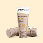 Buy Spring H2O Rice Water Face Wash Minimizes Pores And Skin Brightening 100 ml - Purplle