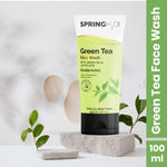 Buy Spring H2O Green Tea Face Wash For Deep Cleansing And Reduce Acne 100 ml - Purplle