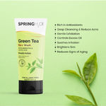 Buy Spring H2O Green Tea Face Wash For Deep Cleansing And Reduce Acne 100 ml - Purplle